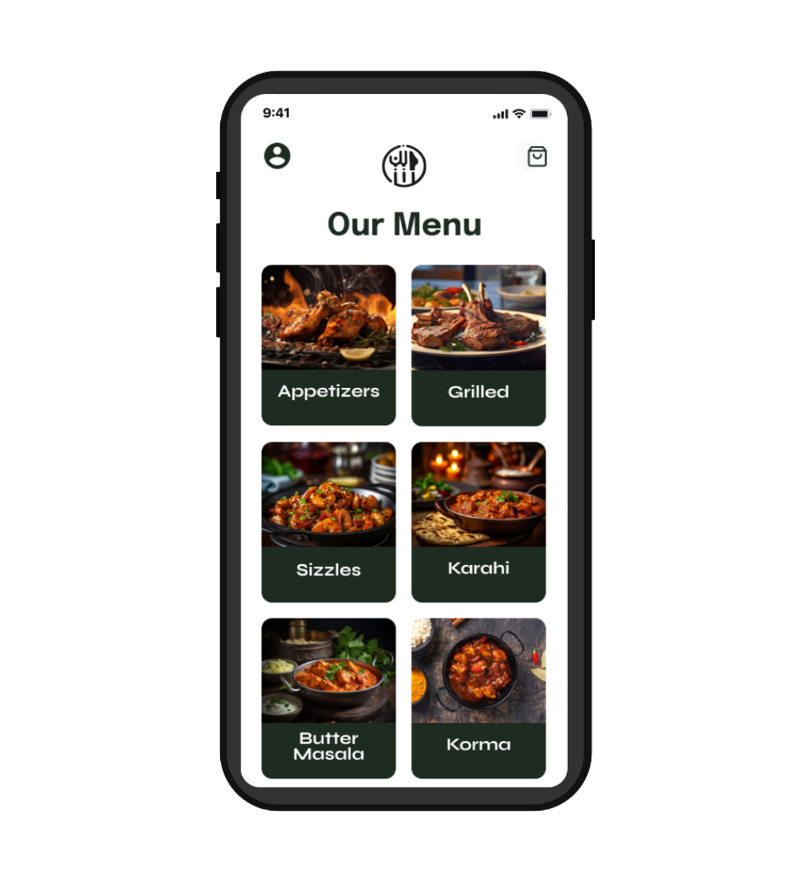 Online store for restaurants