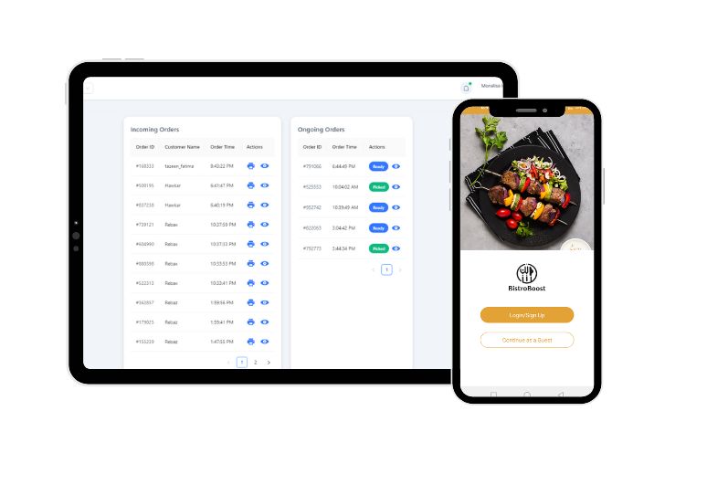 Restaurant online presence